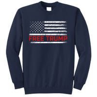 Free Trump Supporters Pro Trump 2024 Take Our Nation Back Republican Tall Sweatshirt