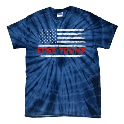 Free Trump Supporters Pro Trump 2024 Take Our Nation Back Republican Tie-Dye T-Shirt