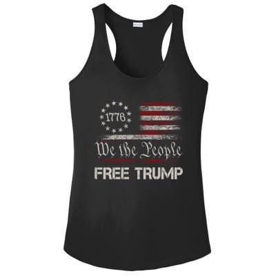 Free Trump Supporters Pro Trump 2024 Take Our Nation Back Republican Ladies PosiCharge Competitor Racerback Tank