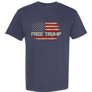 Free Trump Supporters Pro Trump 2024 Take Our Nation Back Republican Garment-Dyed Heavyweight T-Shirt