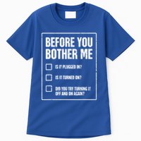 Funny Tech Support Checklist Gift Tall T-Shirt