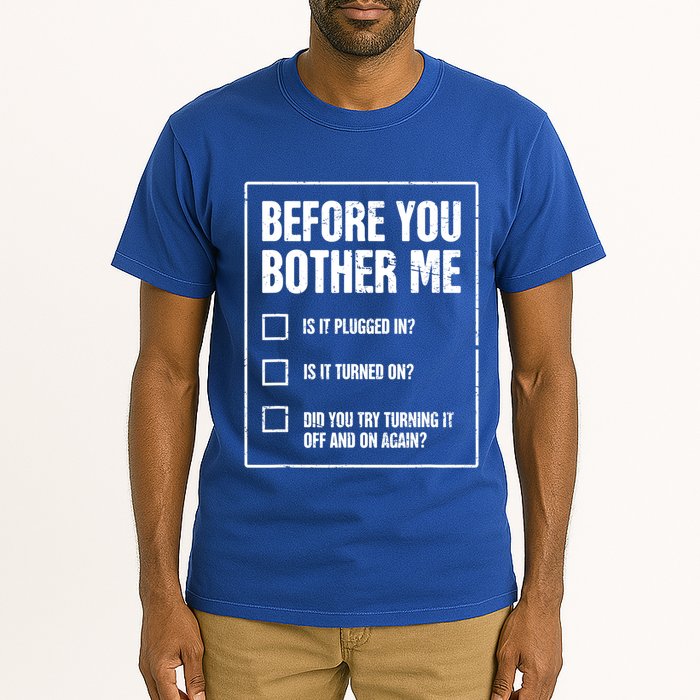 Funny Tech Support Checklist Gift Tall T-Shirt