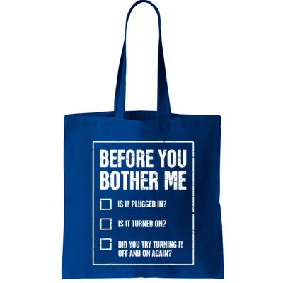 Funny Tech Support Checklist Gift Bag