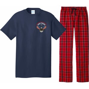 Free Trump Supporters Pro Trump 2024 Take Our Nation Back Republican Pajama Set