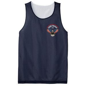 Free Trump Supporters Pro Trump 2024 Take Our Nation Back Republican Mesh Reversible Basketball Jersey Tank