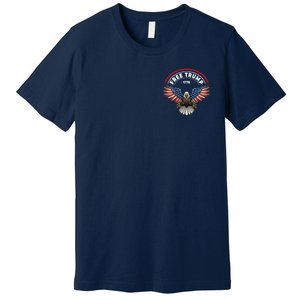 Free Trump Supporters Pro Trump 2024 Take Our Nation Back Republican Premium T-Shirt