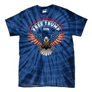 Free Trump Supporters Pro Trump 2024 Take Our Nation Back Republican Tie-Dye T-Shirt