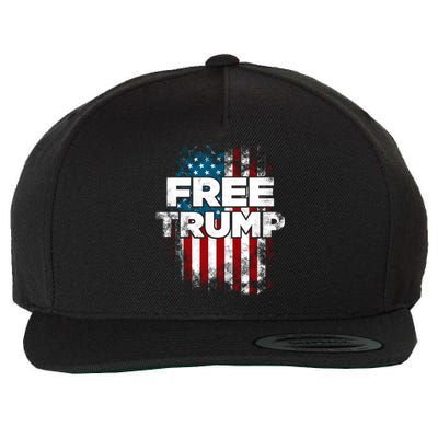 Free Trump Supporters Pro Trump 2024 Take Our Nation Back Republican Wool Snapback Cap