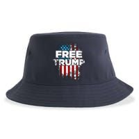 Free Trump Supporters Pro Trump 2024 Take Our Nation Back Republican Sustainable Bucket Hat