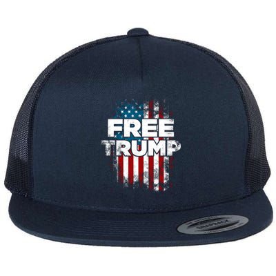 Free Trump Supporters Pro Trump 2024 Take Our Nation Back Republican Flat Bill Trucker Hat