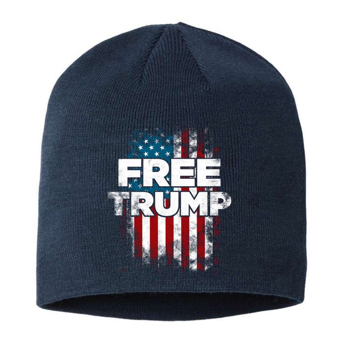 Free Trump Supporters Pro Trump 2024 Take Our Nation Back Republican Sustainable Beanie