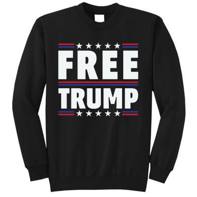 Free Trump Support Trump Trump Not Guilty Sweatshirt