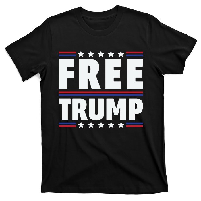 Free Trump Support Trump Trump Not Guilty T-Shirt