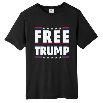 Free Trump Support Trump Trump Not Guilty Tall Fusion ChromaSoft Performance T-Shirt