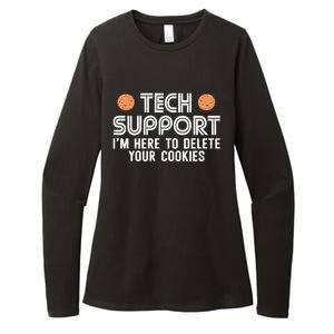 Funny Tech Support Geek Nerd Gift It Helpdesk Computer Geeks Gift Womens CVC Long Sleeve Shirt