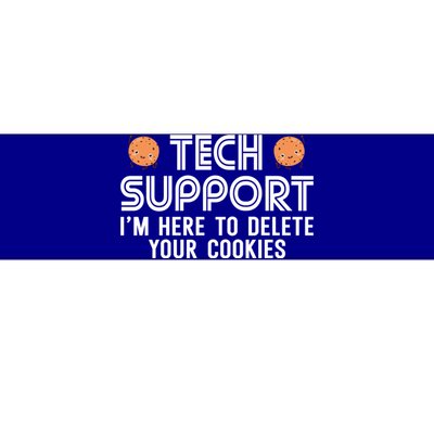 Funny Tech Support Geek Nerd Gift It Helpdesk Computer Geeks Gift Bumper Sticker