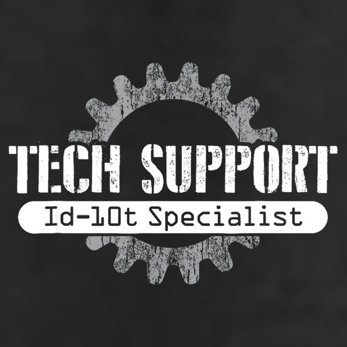 Funny Tech Support Id10t Computer Idiot Joke Gift Hat