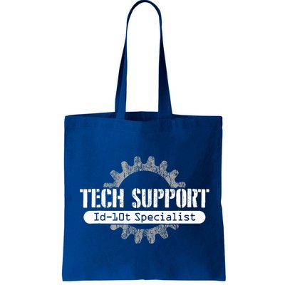 Funny Tech Support Id10t Computer Idiot Joke Gift Bag