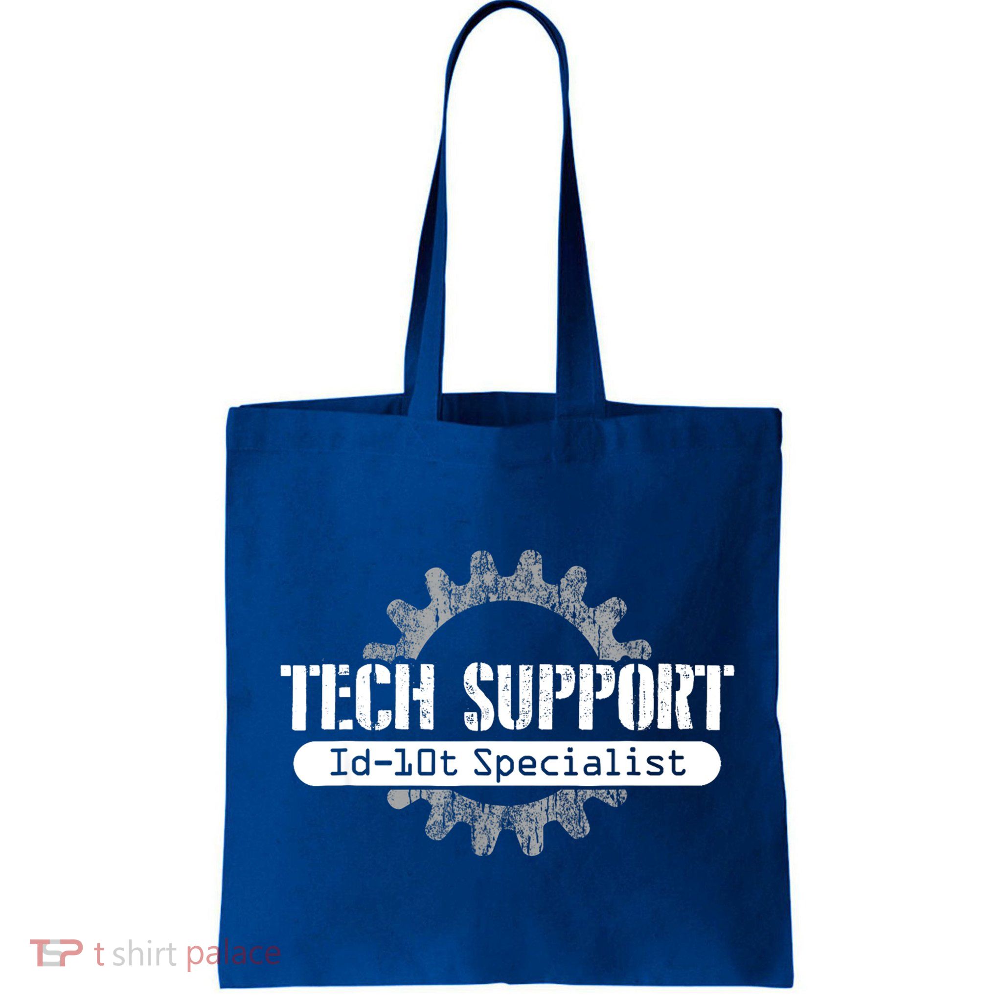 Funny Tech Support Id10t Computer Idiot Joke Gift Bag