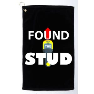 FOUND THE STUD FUNNY Platinum Collection Golf Towel