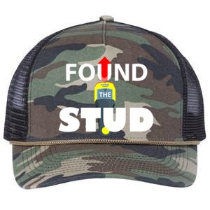 FOUND THE STUD FUNNY Retro Rope Trucker Hat Cap