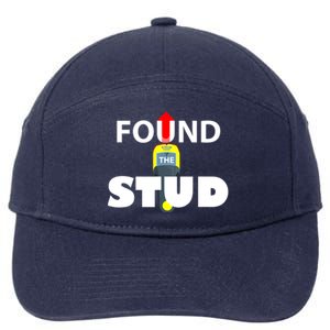 FOUND THE STUD FUNNY 7-Panel Snapback Hat