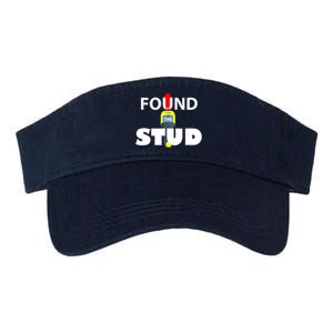 FOUND THE STUD FUNNY Valucap Bio-Washed Visor