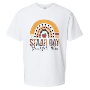 Funny Test STAAR Day Mode On Teacher Testing Ideas School Sueded Cloud Jersey T-Shirt