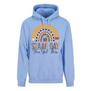 Funny Test STAAR Day Mode On Teacher Testing Ideas School Unisex Surf Hoodie