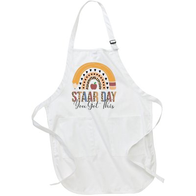 Funny Test STAAR Day Mode On Teacher Testing Ideas School Full-Length Apron With Pockets