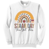 Funny Test STAAR Day Mode On Teacher Testing Ideas School Sweatshirt