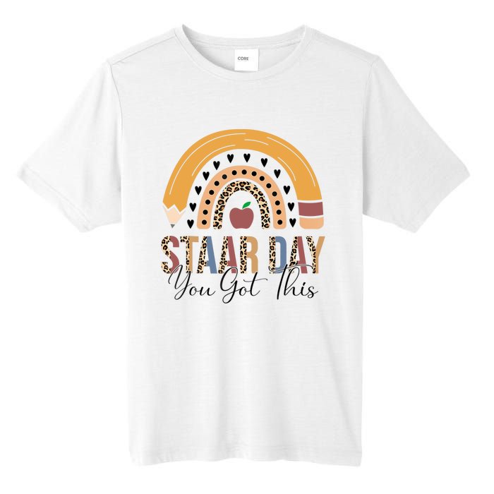 Funny Test STAAR Day Mode On Teacher Testing Ideas School Tall Fusion ChromaSoft Performance T-Shirt