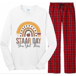 Funny Test STAAR Day Mode On Teacher Testing Ideas School Long Sleeve Pajama Set