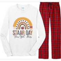 Funny Test STAAR Day Mode On Teacher Testing Ideas School Long Sleeve Pajama Set