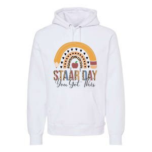 Funny Test STAAR Day Mode On Teacher Testing Ideas School Premium Hoodie