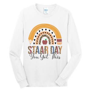 Funny Test STAAR Day Mode On Teacher Testing Ideas School Tall Long Sleeve T-Shirt