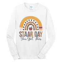 Funny Test STAAR Day Mode On Teacher Testing Ideas School Tall Long Sleeve T-Shirt