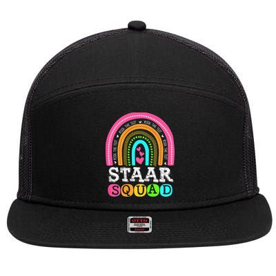 Funny Test STAAR Day Mode On Teacher Testing Ideas School 7 Panel Mesh Trucker Snapback Hat