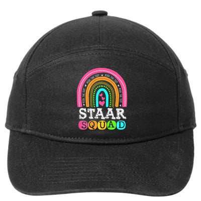 Funny Test STAAR Day Mode On Teacher Testing Ideas School 7-Panel Snapback Hat