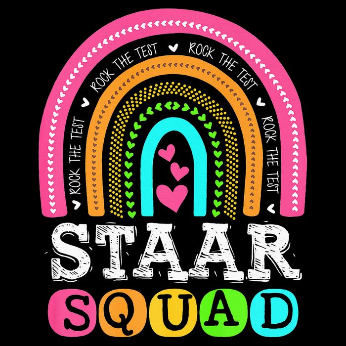 Funny Test STAAR Day Mode On Teacher Testing Ideas School Cropped Pullover Crew