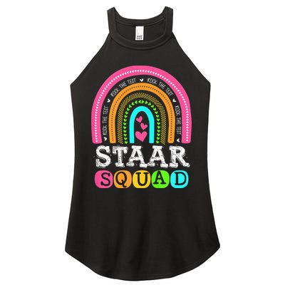 Funny Test STAAR Day Mode On Teacher Testing Ideas School Women's Perfect Tri Rocker Tank