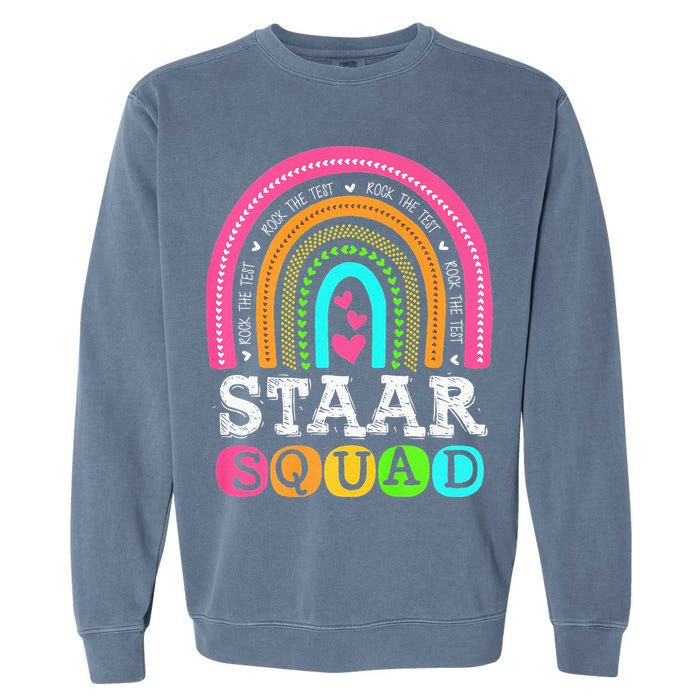 Funny Test STAAR Day Mode On Teacher Testing Ideas School Garment-Dyed Sweatshirt