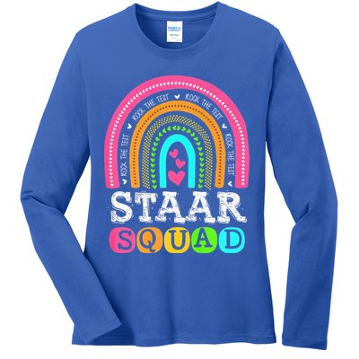 Funny Test STAAR Day Mode On Teacher Testing Ideas School Ladies Long Sleeve Shirt