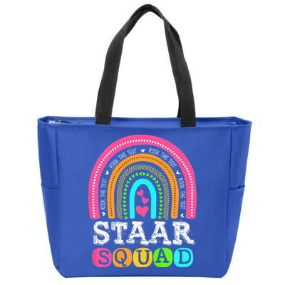 Funny Test STAAR Day Mode On Teacher Testing Ideas School Zip Tote Bag