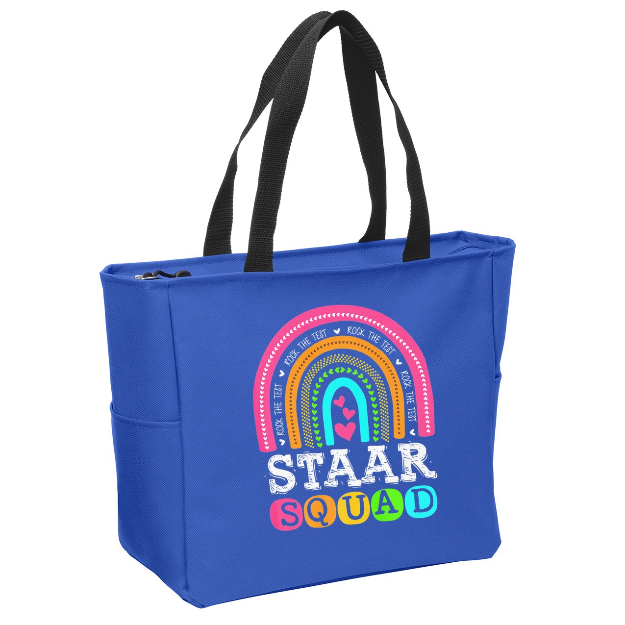 Funny Test STAAR Day Mode On Teacher Testing Ideas School Zip Tote Bag
