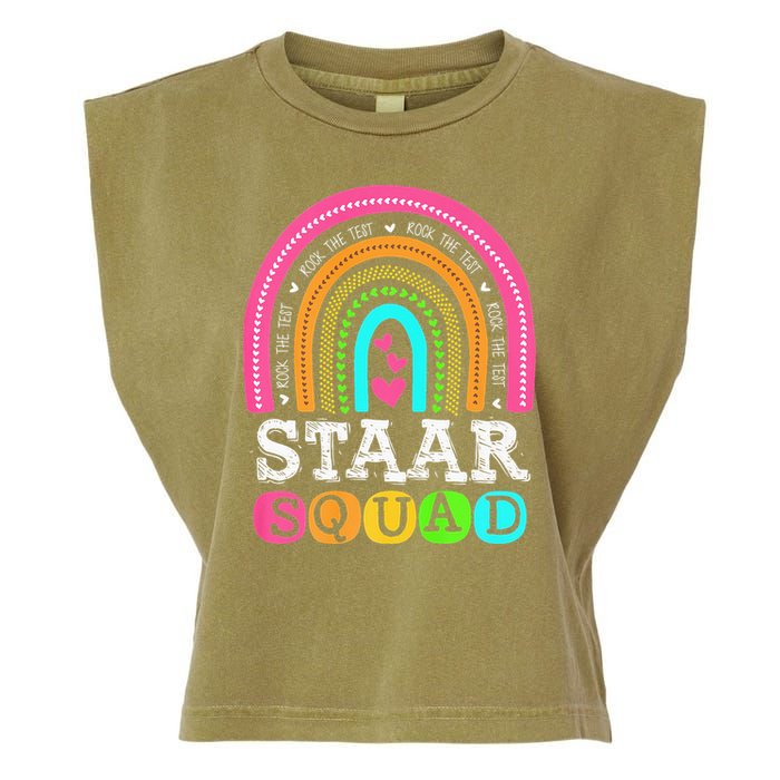 Funny Test STAAR Day Mode On Teacher Testing Ideas School Garment-Dyed Women's Muscle Tee