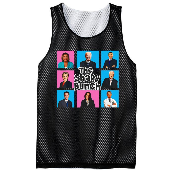 Funny The Shady Bunch 2024 Gift Mesh Reversible Basketball Jersey Tank