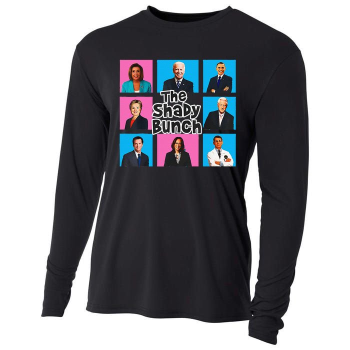 Funny The Shady Bunch 2024 Gift Cooling Performance Long Sleeve Crew