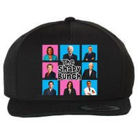 Funny The Shady Bunch 2024 Gift Wool Snapback Cap