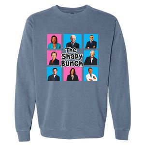 Funny The Shady Bunch 2024 Gift Garment-Dyed Sweatshirt